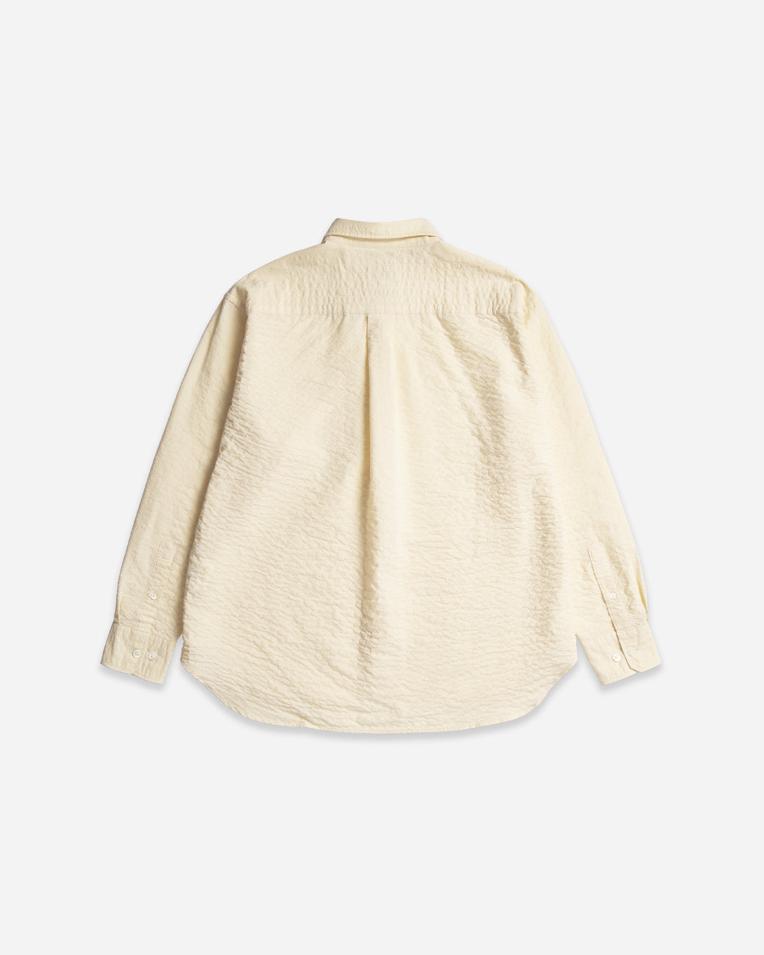 Oatmeal Mo Oversized Check Shirt Mens Relaxed Fitting Collared Shirt Norse Projects