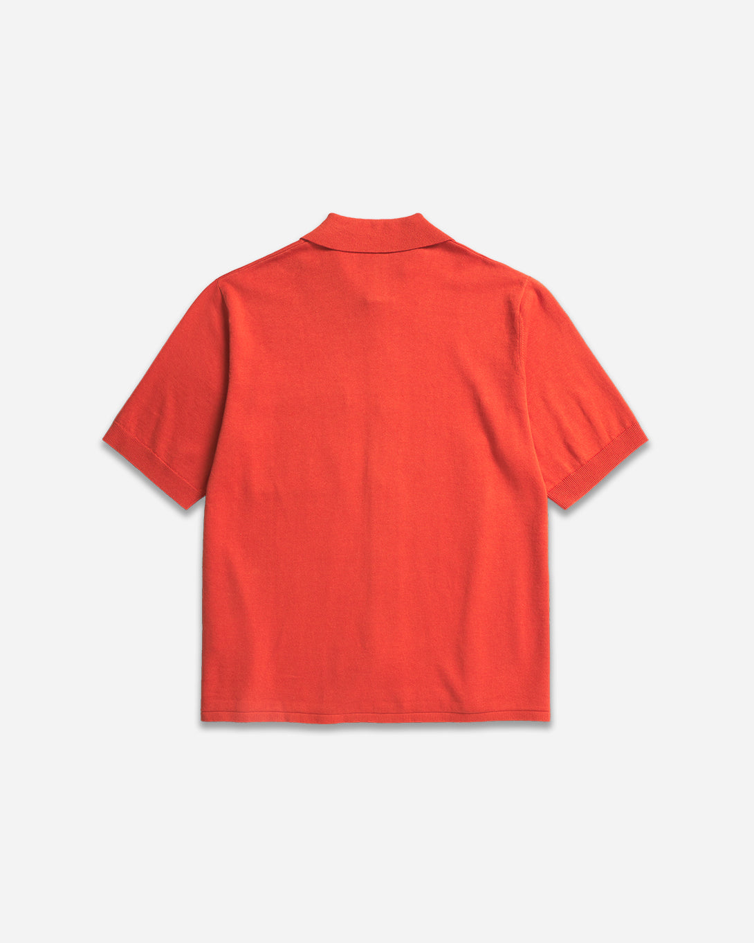 Blood Orange Rollo Cotton Linen SS Shirt Mens Linen Short Sleeve Shirt Norse Projects