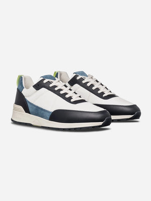 Navy Off White Chino Mens Recyclable Clae Sneakers
