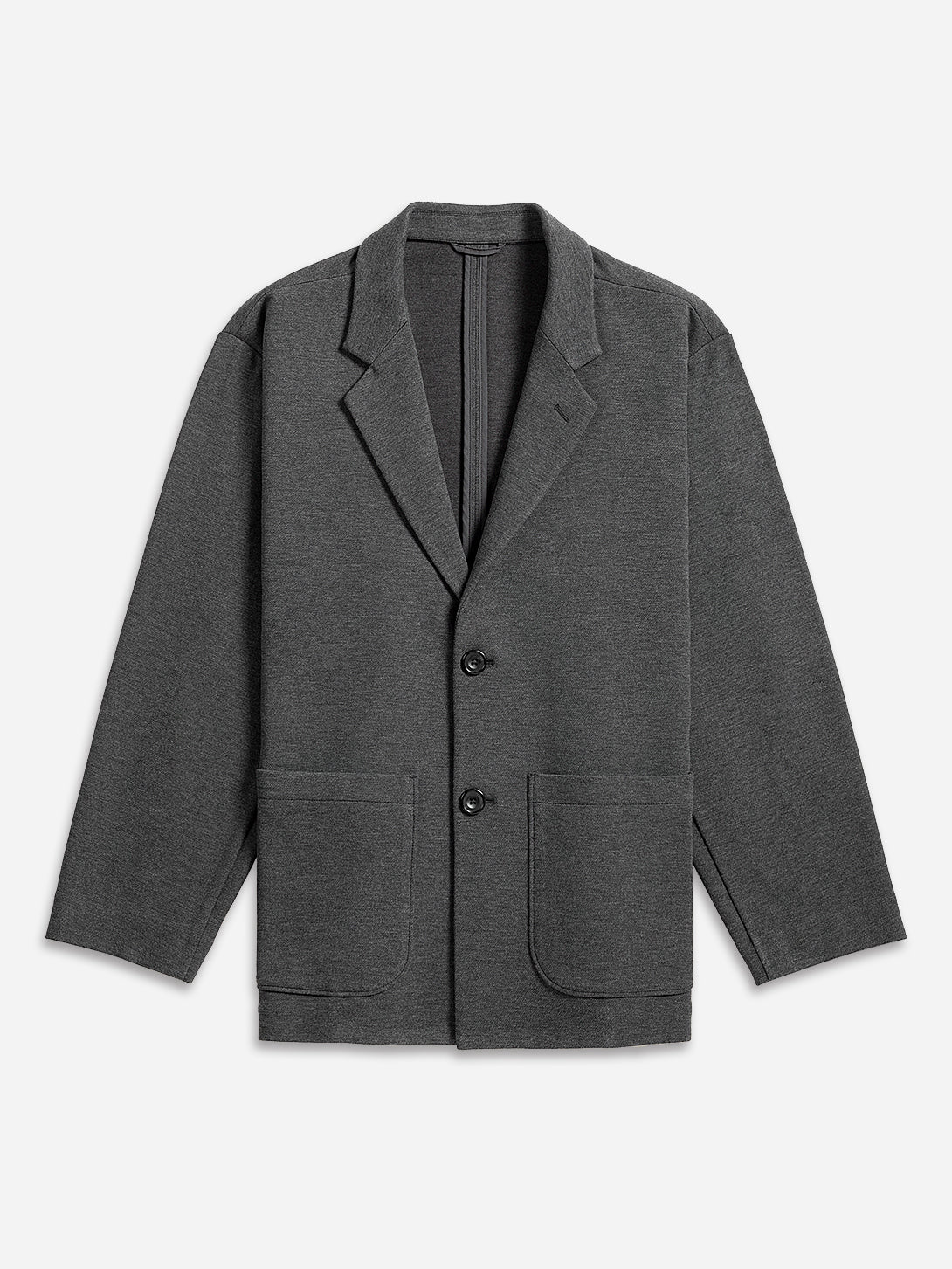 Charcoal Heather Murray Heather Twill Blazer Mens Blazer Suit Jacket