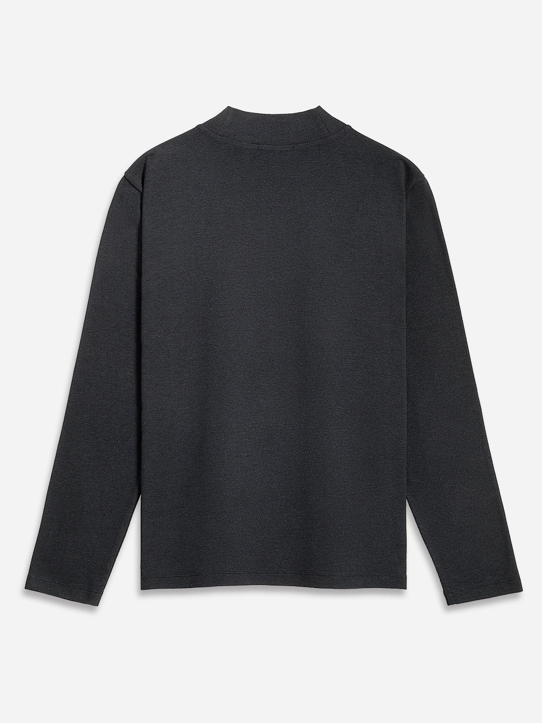 Dk Navy Acton Mock Neck Tee Mens Long Sleeve Lightweight T Shirt Mock Neck Pullover ONS Clothing