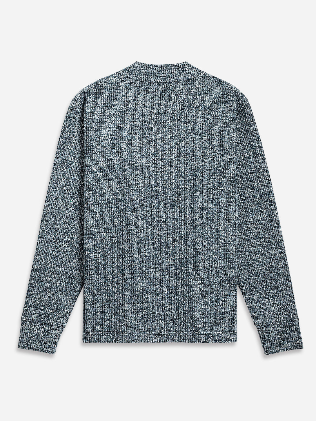 Navy Byron Cloud-Knit Cardigan Mens Knit Cardigan Soft Cotton Outerwear Button Up Cardigan ONS Clothing
