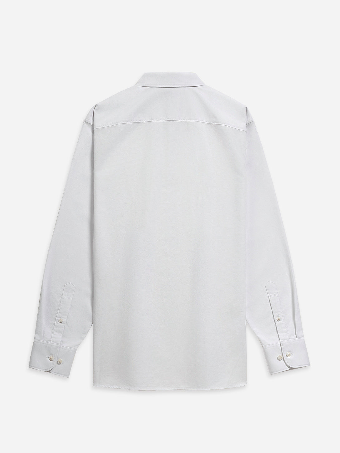 Bright White Fulton Oxford Shirt Mens Cotton Woven Button Down Dress Shirt ONS Clothing