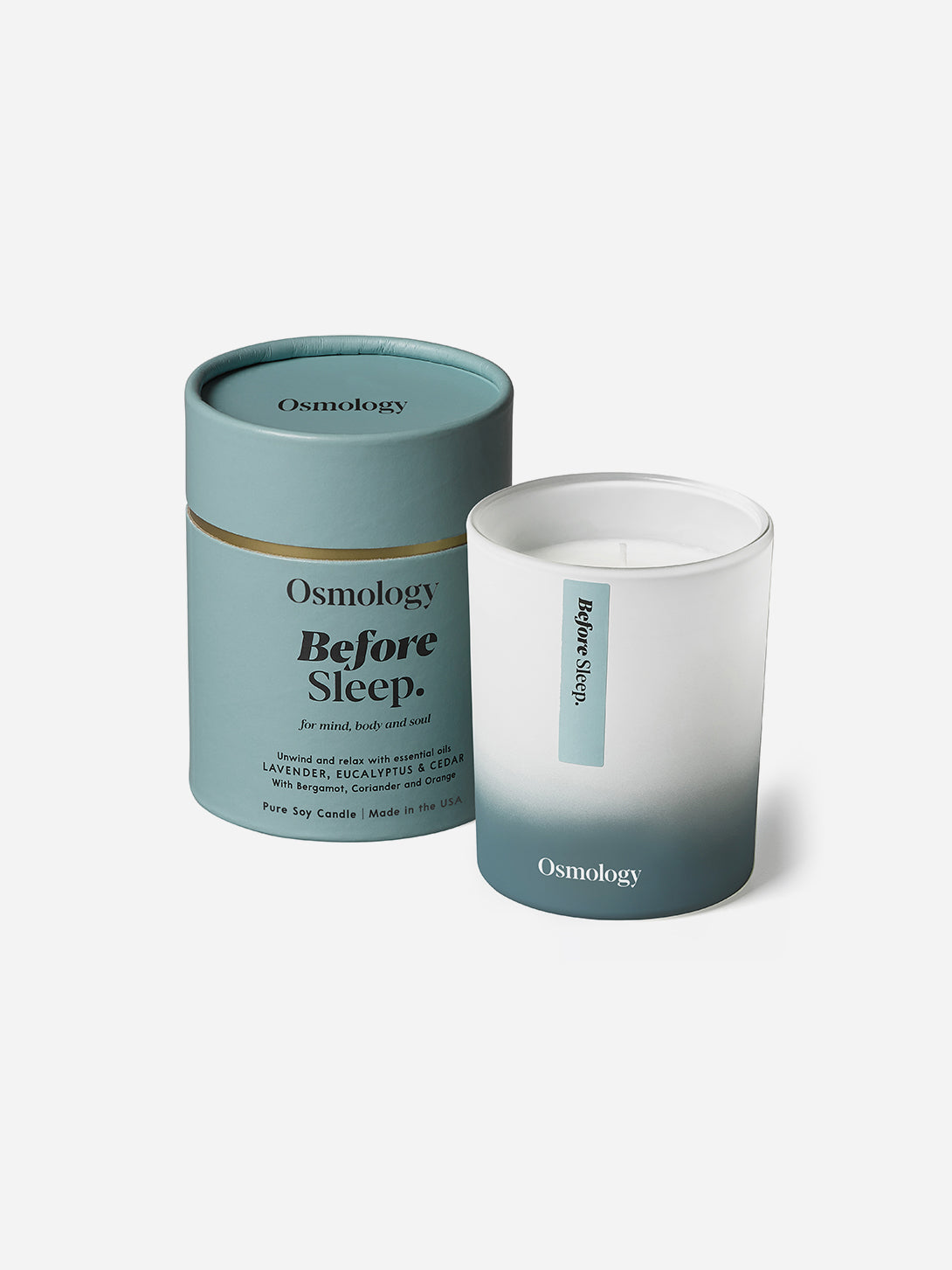 Before Sleep Aromatherapy Candle Osmology Los Angeles