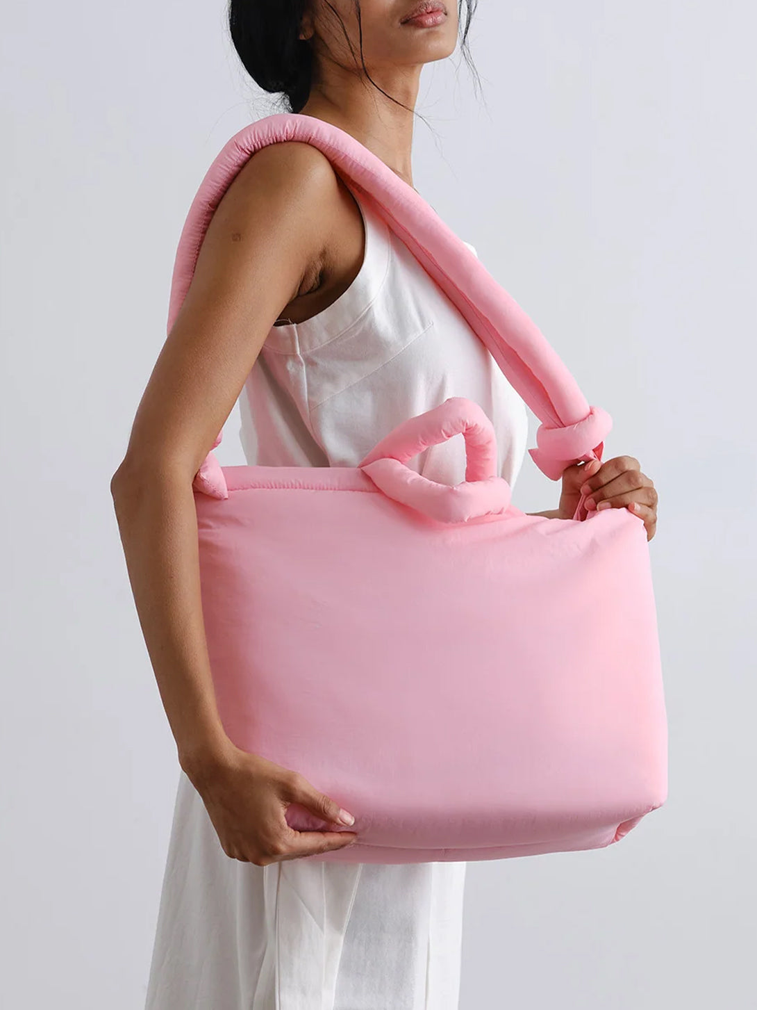 Pale Pink Ona Soft Bag Olend Bags