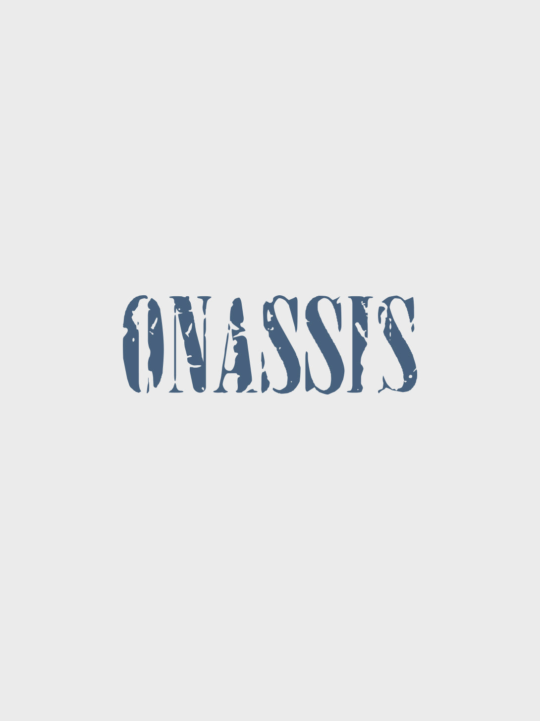 Frozen Sea Onassis Window Deco Plain