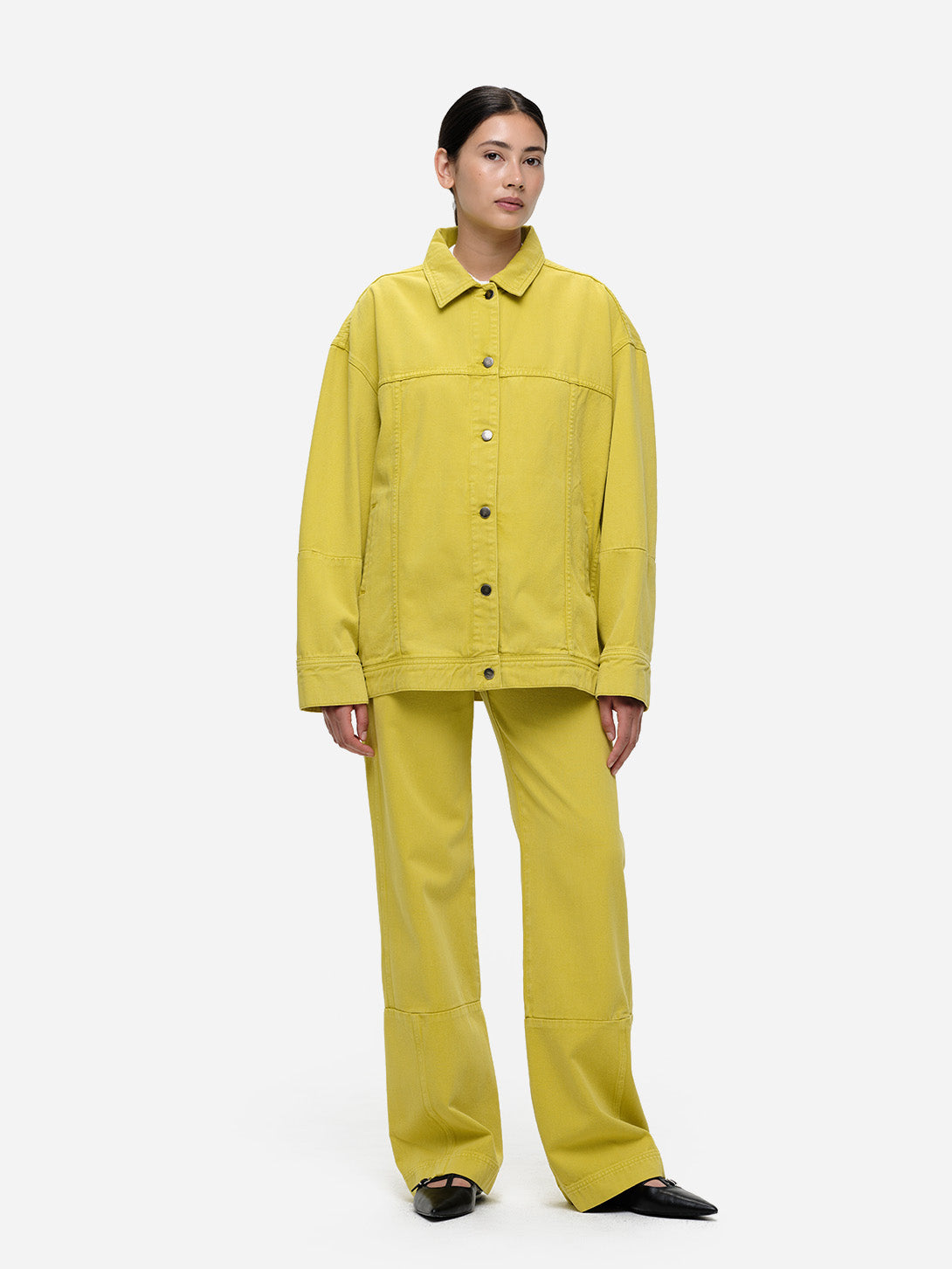 Acid Green Egor Womens Green Jacket Our Sister