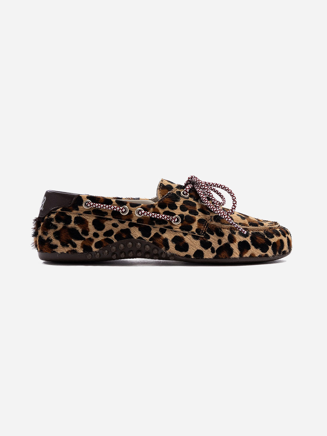 Leo-Wine Antibes Womens Leopard Patterns Shoes P448