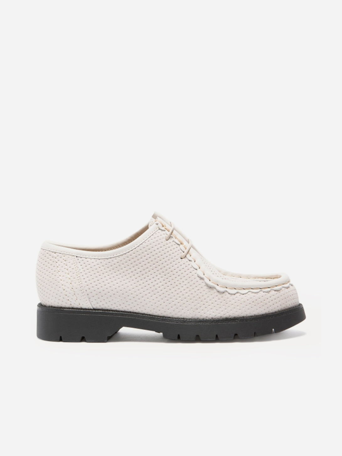 Blanc Padror V Dots Kleman White Tyrolean French Shoewear