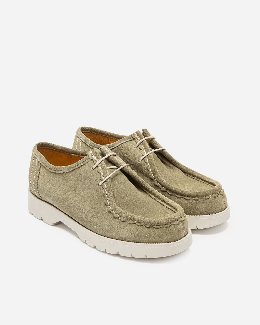 Olive Padror VV Men's Suede Kleman French Shoes