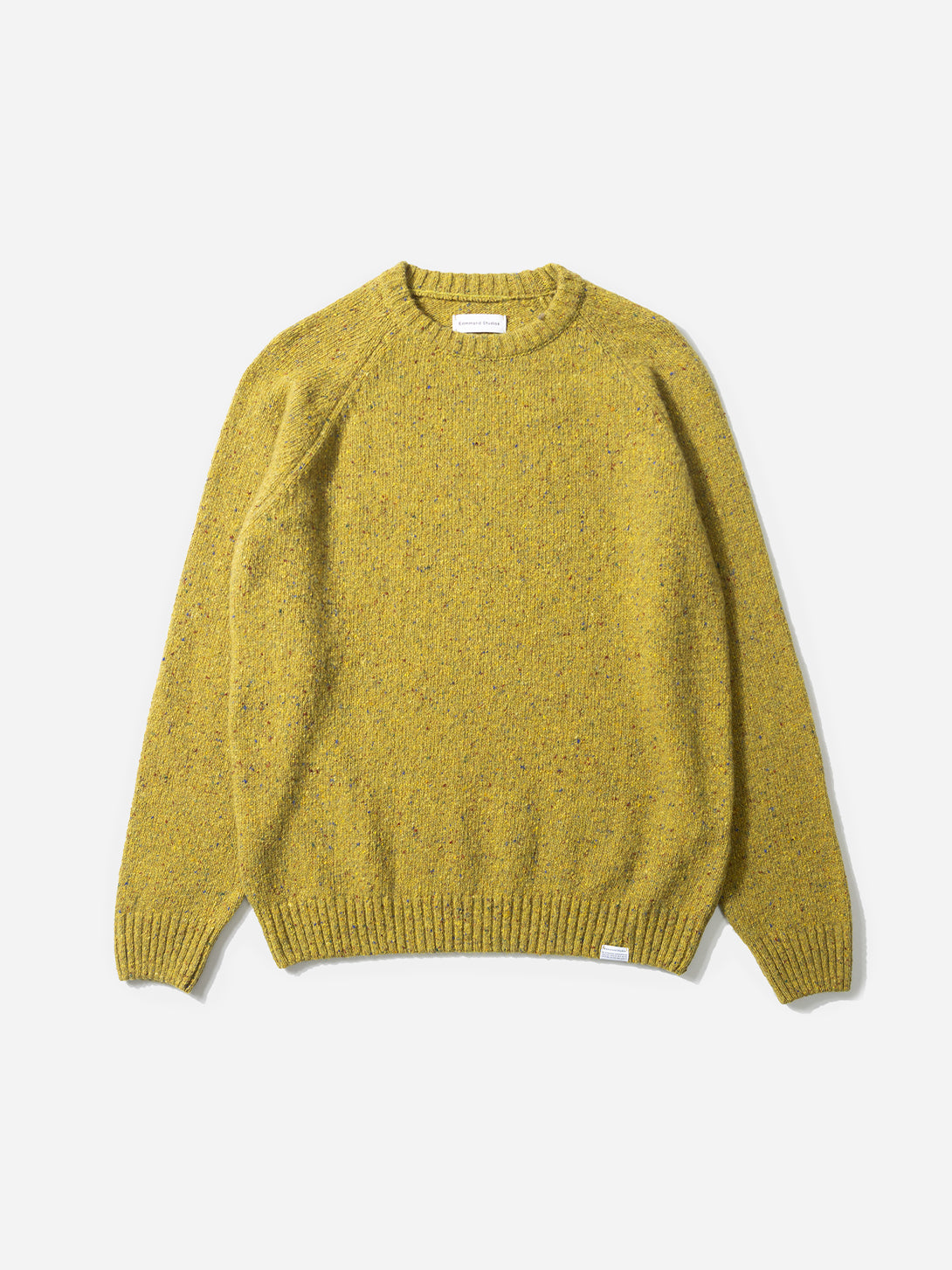 Yellow Paris Sweater Mens Chunky Crewneck Sweater Wool Cashmere Pullover Edmmond Studios