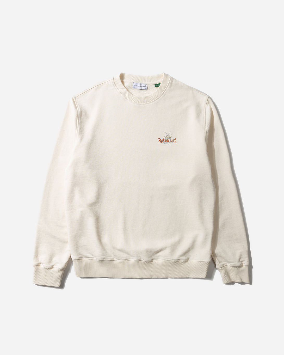 Off White Piano Bar Sweatshirt Mens Edmmond Studios Cotton Pullover Crewneck Sweatshirt