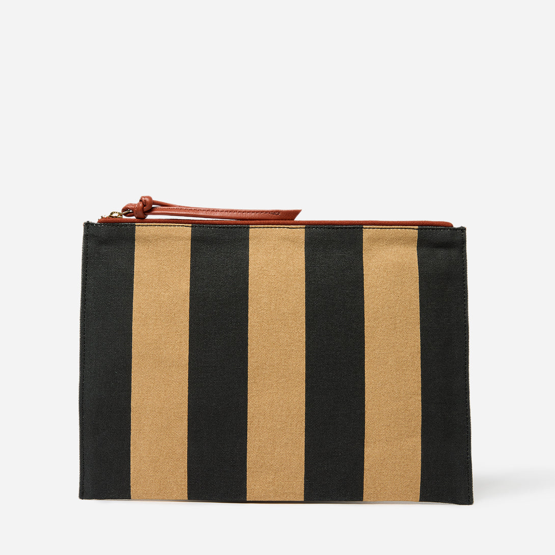 Stripes Sand Pouch Inoui Editions Small Travel Case