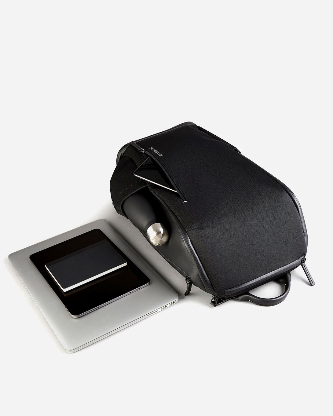 Black Pioneer Backpack Troubadour Everyday Bag