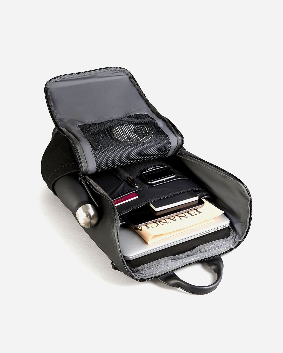 Black Pioneer Backpack Troubadour Everyday Bag