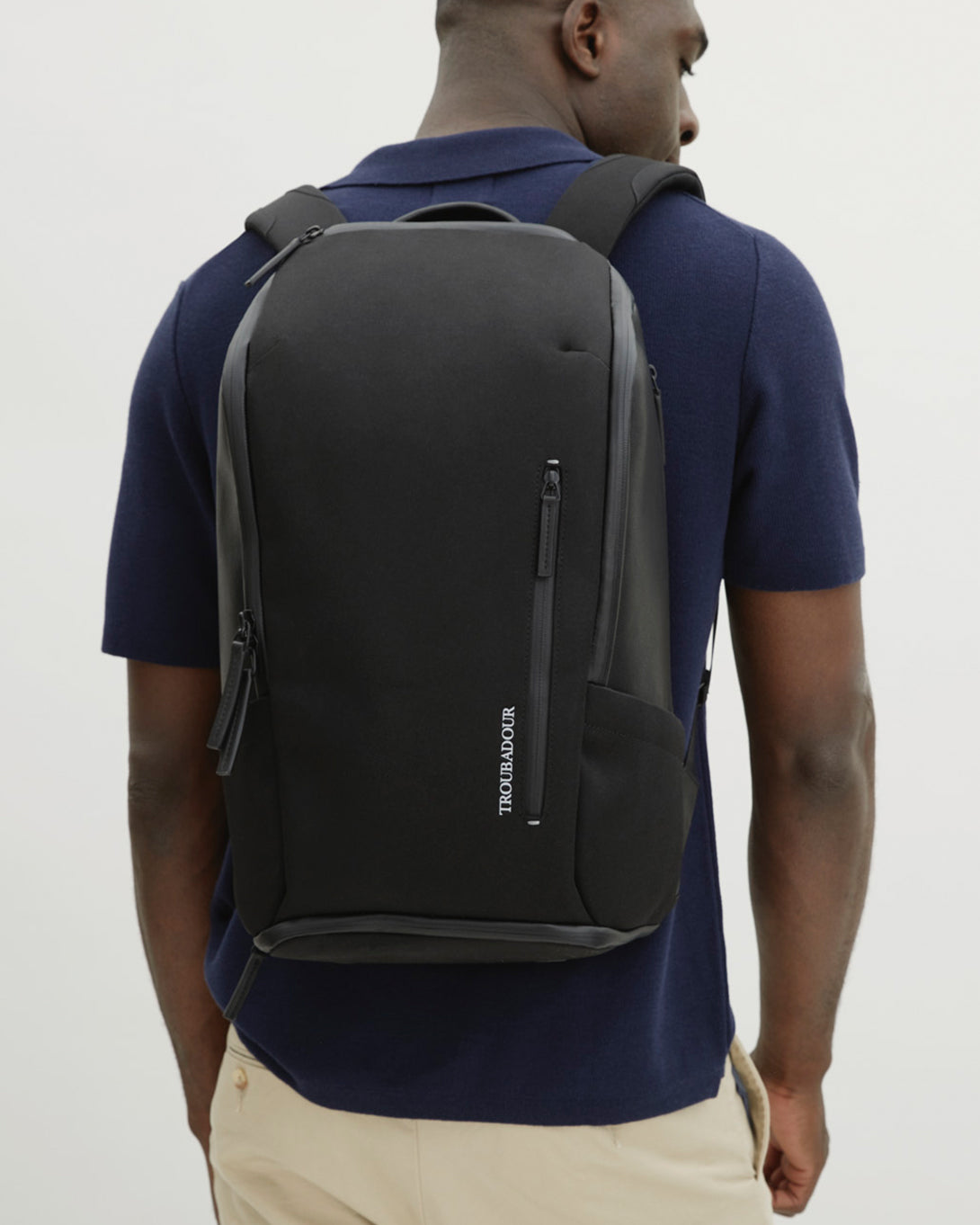 Black Pioneer Backpack Troubadour Everyday Bag