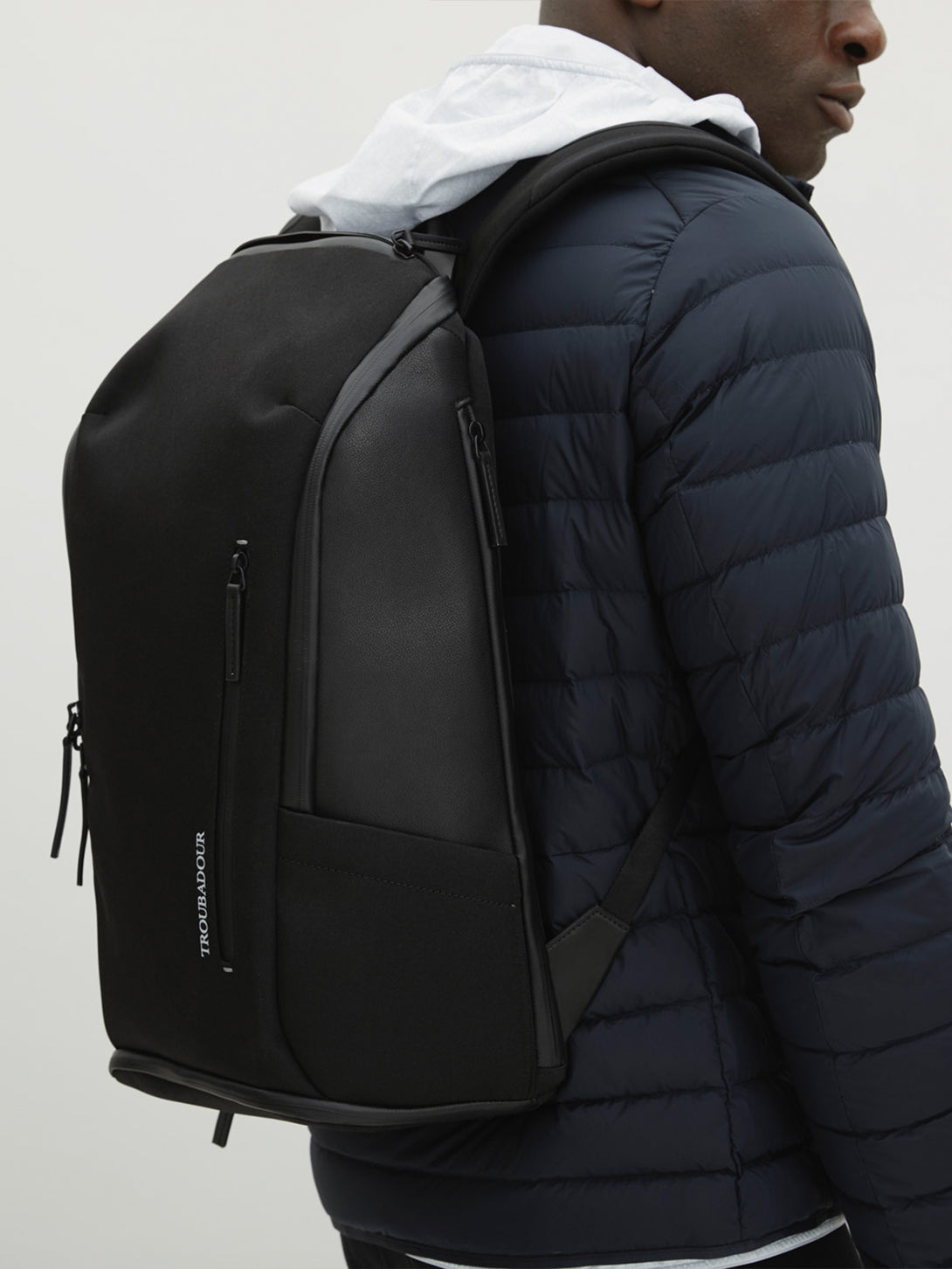 Black Pioneer Backpack Troubadour Everyday Bag