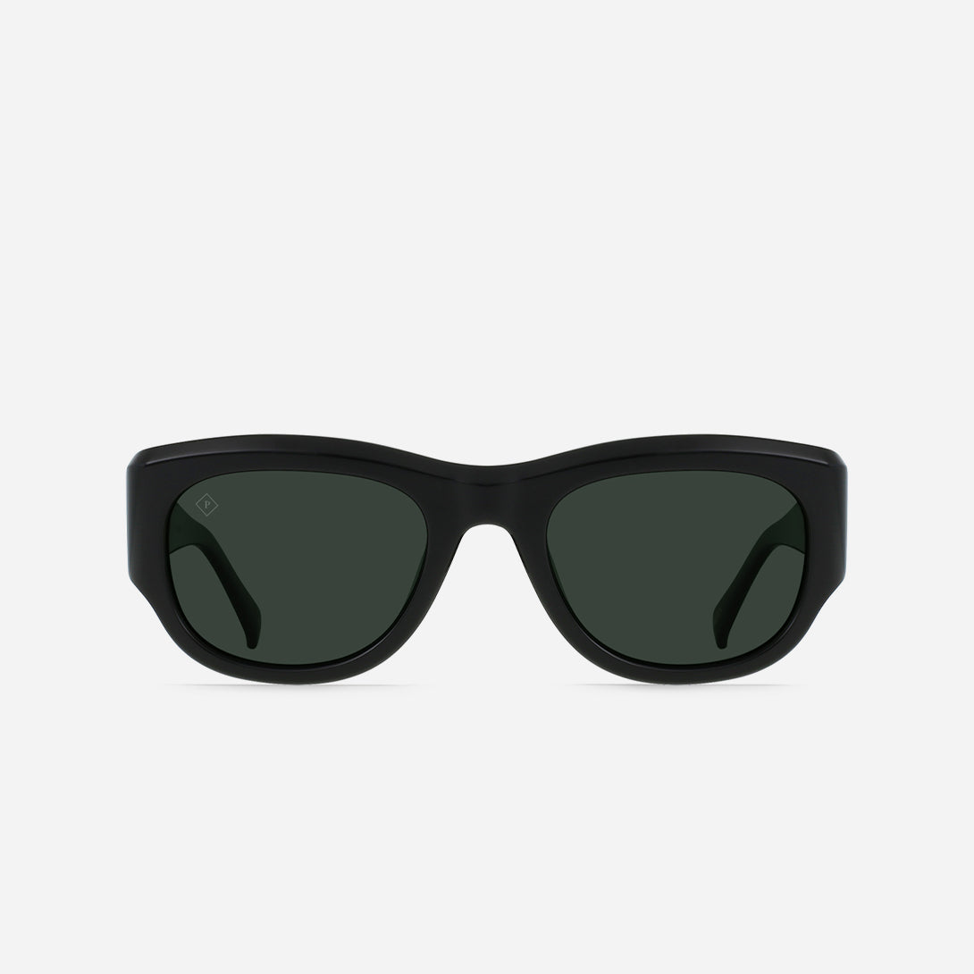 Black/Green Polarized Lonso Raen Sunglasses Raen Glasses