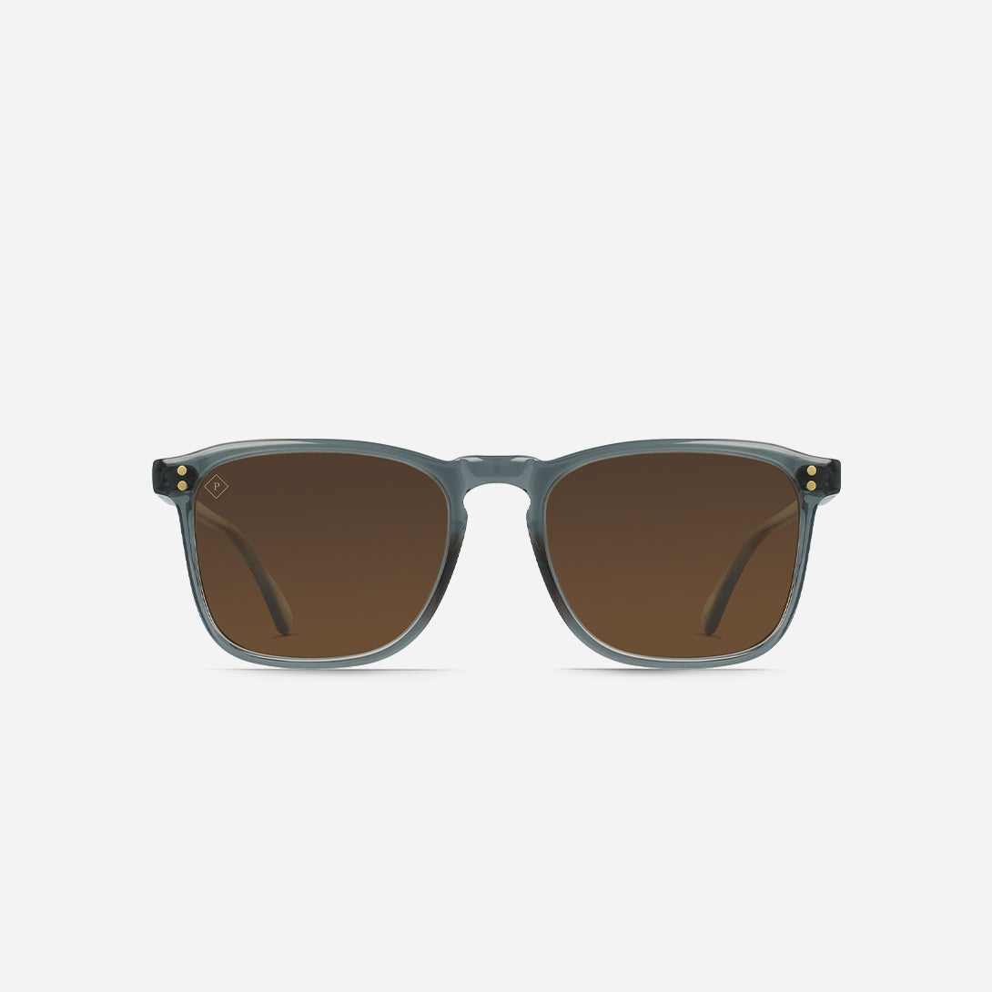 Slate/Vibrant Brown Polarized Wiley Raen Sunglasses Polarized Glasses