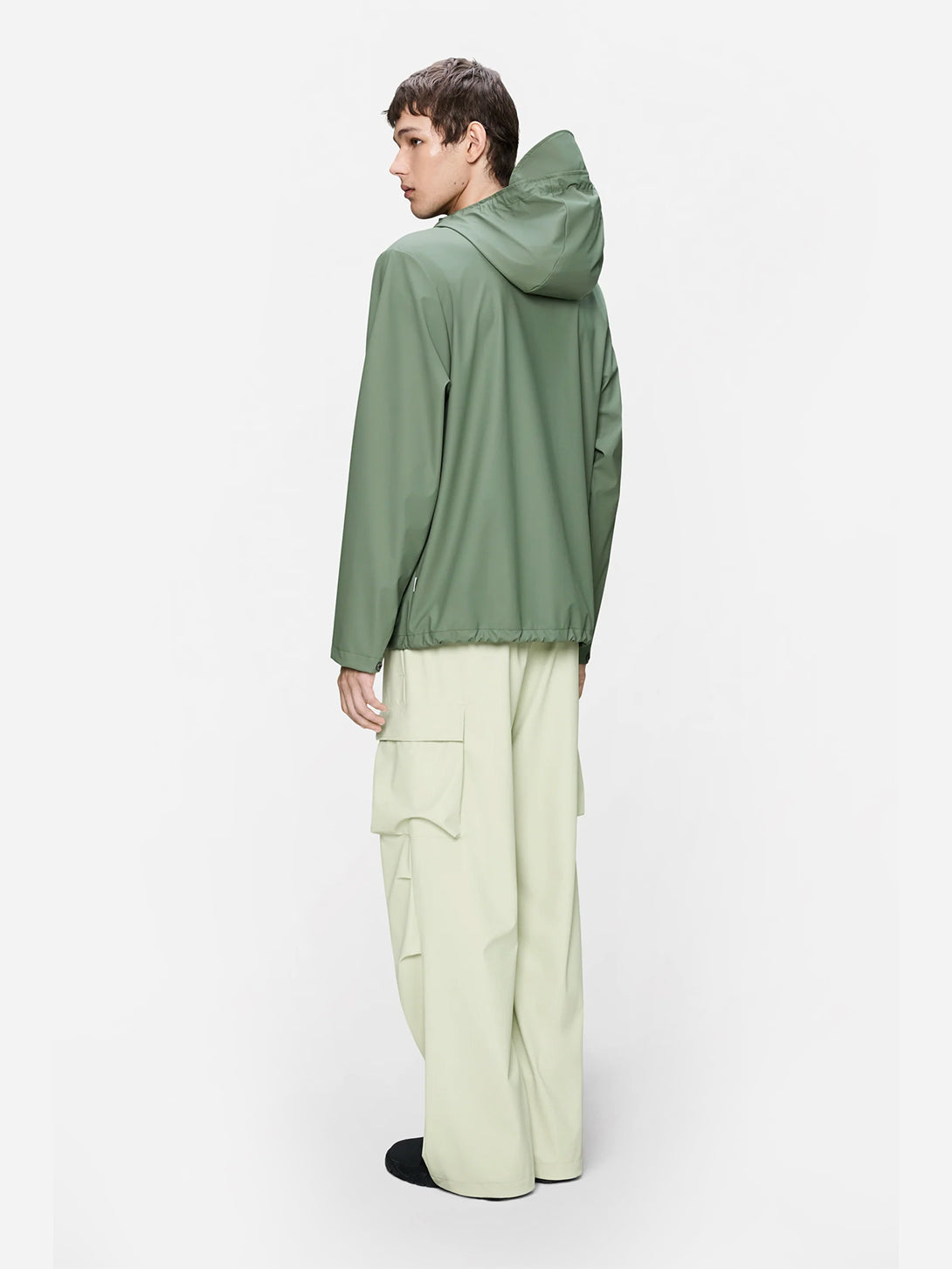 Well Pocket Jacket W3 Merns Rain Jacket Pocket Hooded Coat