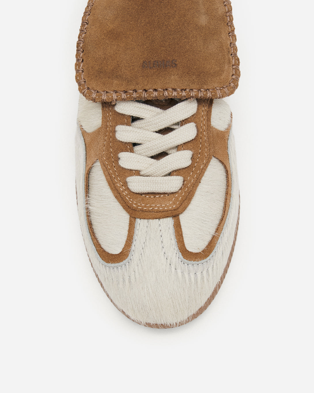 Tan Tb. 490 Club Soft Alohas Calf Hair Sneakers Womens Shoes