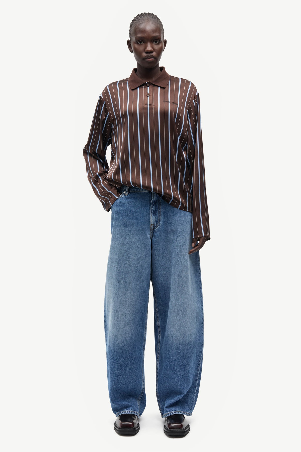 Retro Wash Saharper Jeans Womens Samsoe Samsoe Jeans