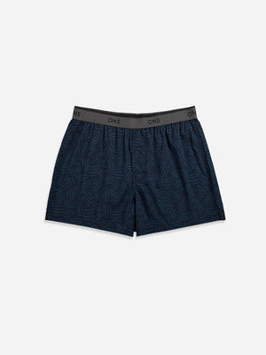 Seagrass/Navy Boxer Trunk ONS Clothing Mens Two Piece Essential Boxers
