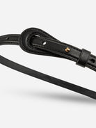 Black Cut Out Belt Womens Leather Belt