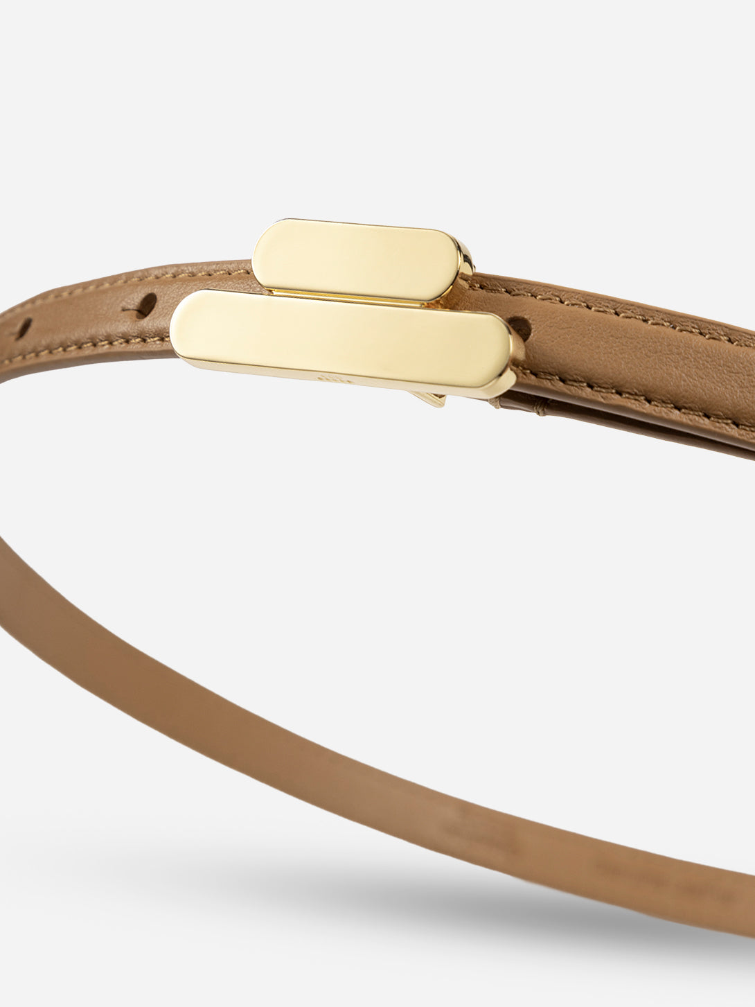 Caramel Bespoke Buckle Belt Womens Pant Belt