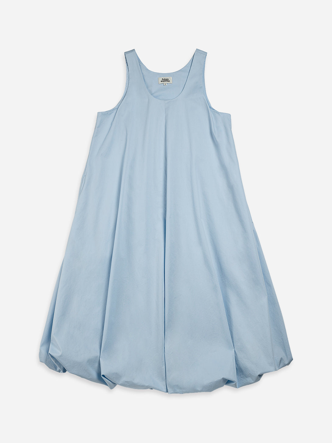 Light Blue Balloon Dress Womens Future Classics Summer Pocketed Dress
