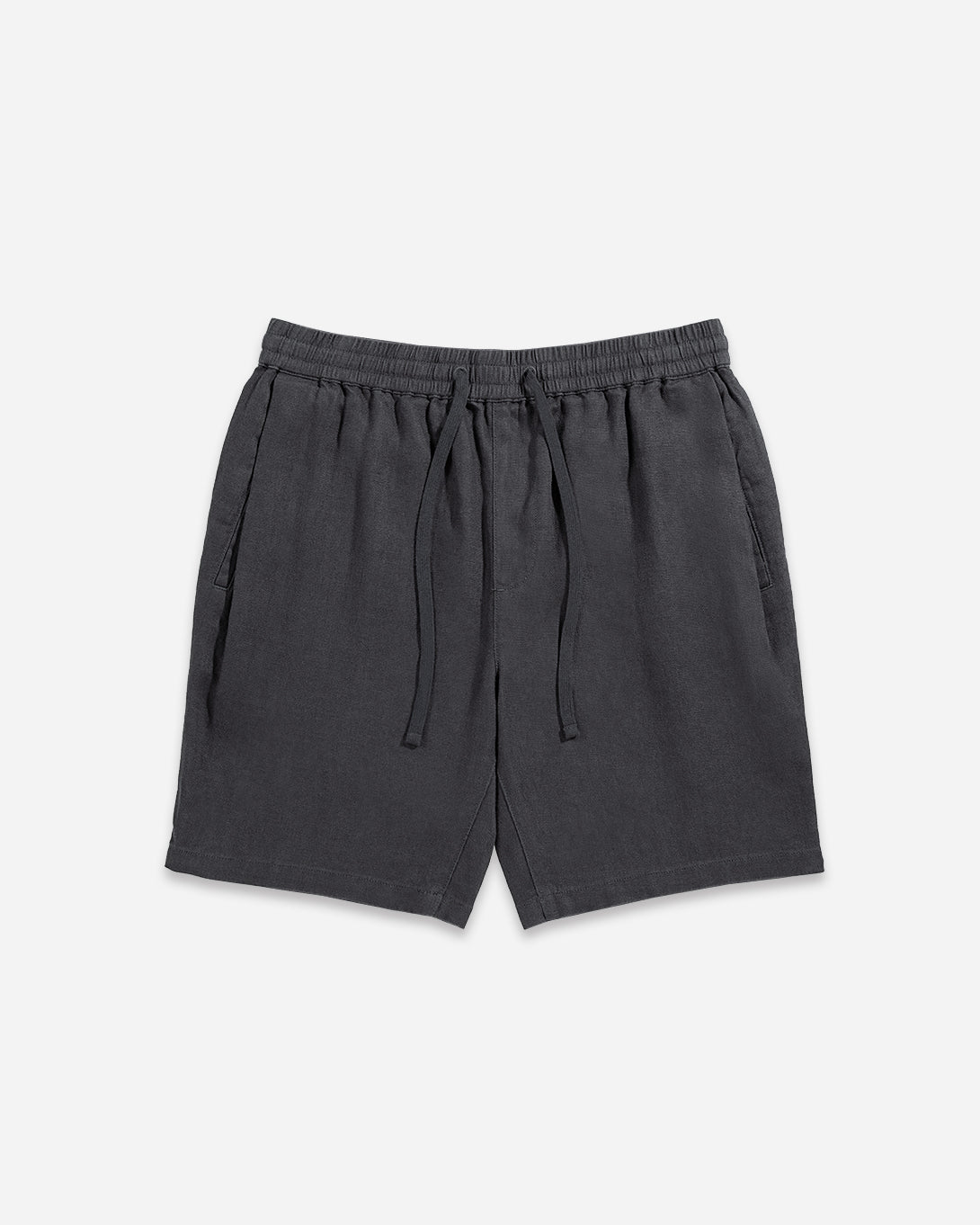 FORGED IRON Ward Linen Shorts Summer Linen Drawstring Short