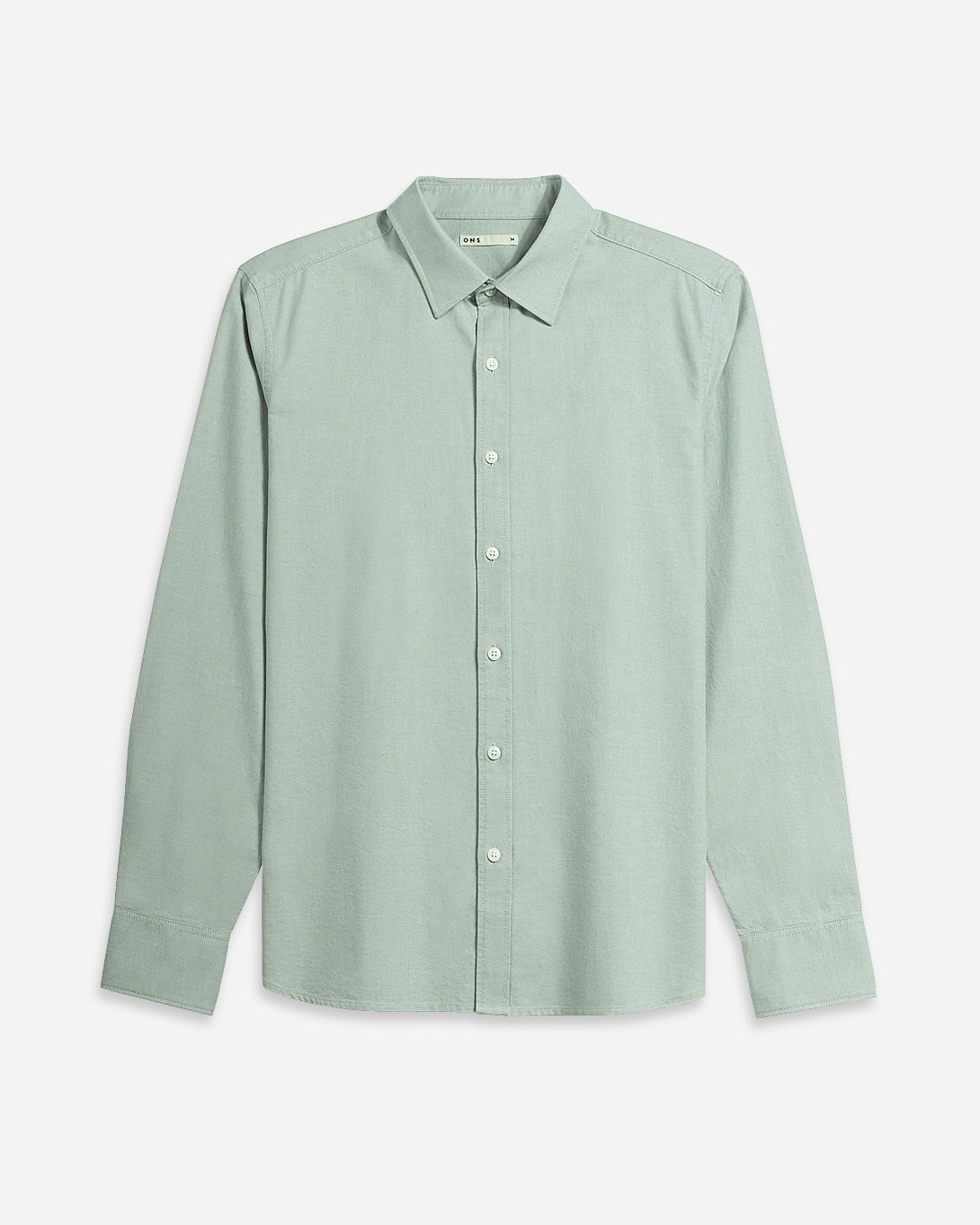 Seagrass Arik Oxford Shirt Mens Point Collar Button Up