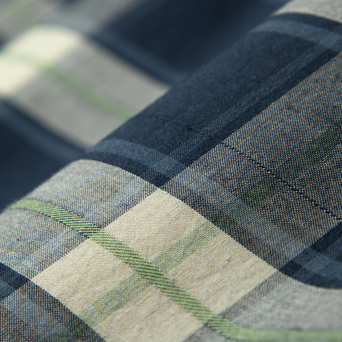 swatch NAVY/KASHMIR GREEN CHECK