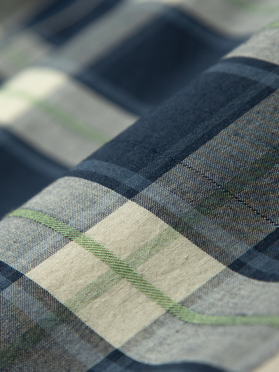 swatch NAVY/KASHMIR GREEN CHECK