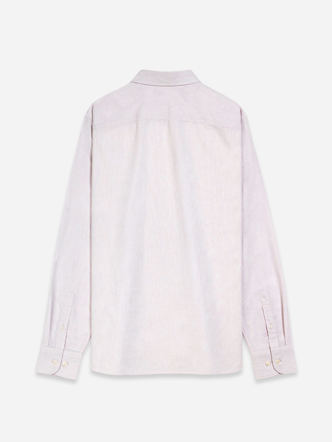 PINK HEATHER Fulton Heather Oxford Shirt Mens Button Down All Season Long Sleeve