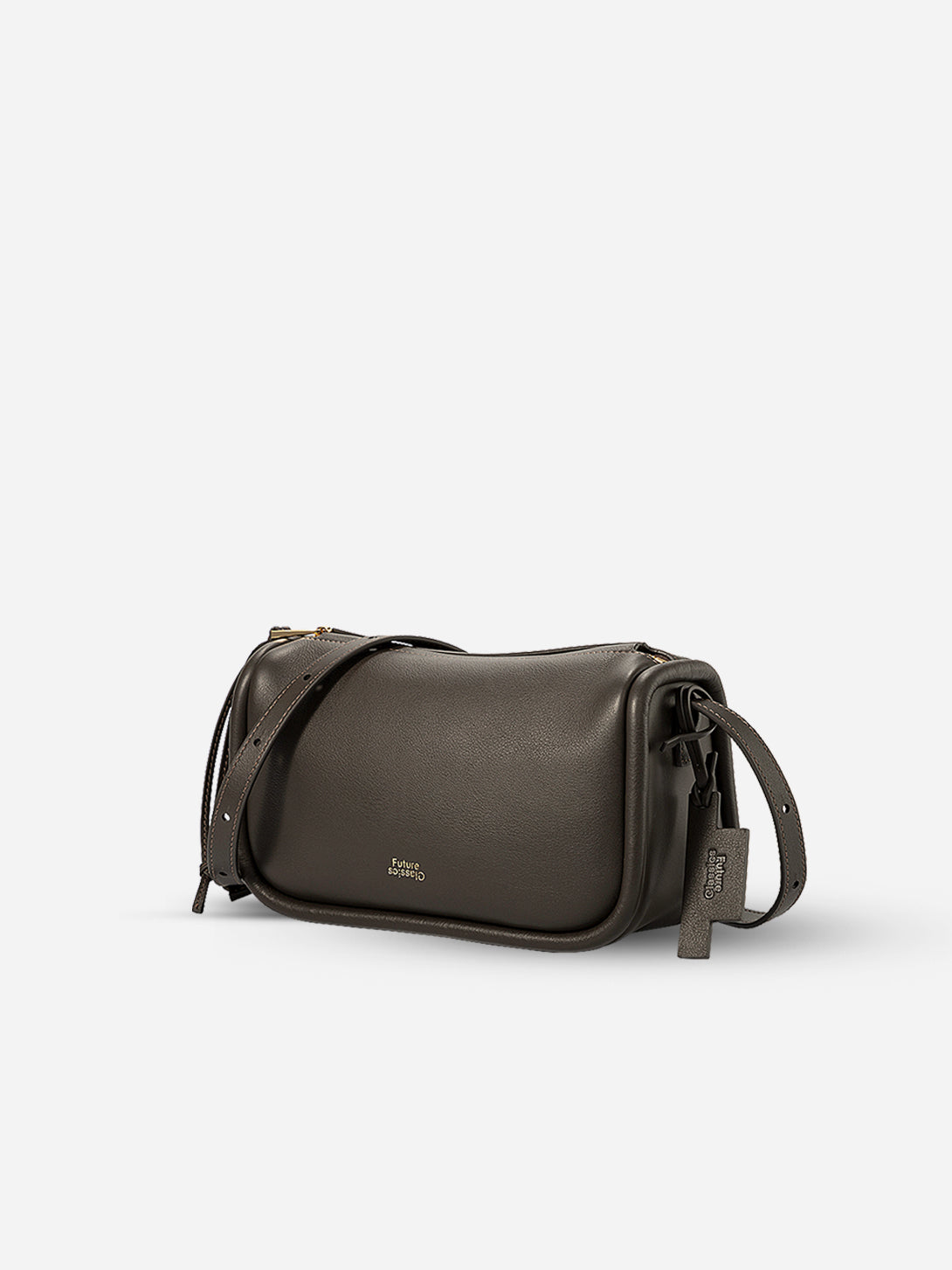 Dk Brown Small Loaf Crossbody Future Classics Small Leather Shoulder Bag