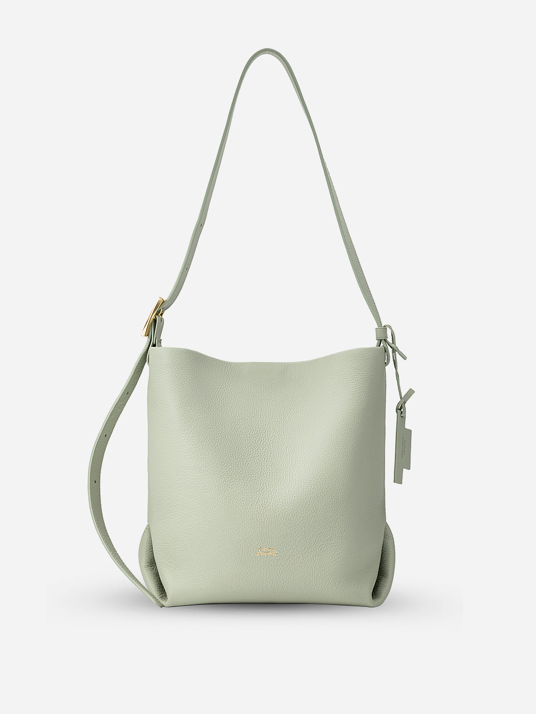 Seaweed Green Medium Fold Hobo Womens Shoulder Bag Womens Leather Carry Bag