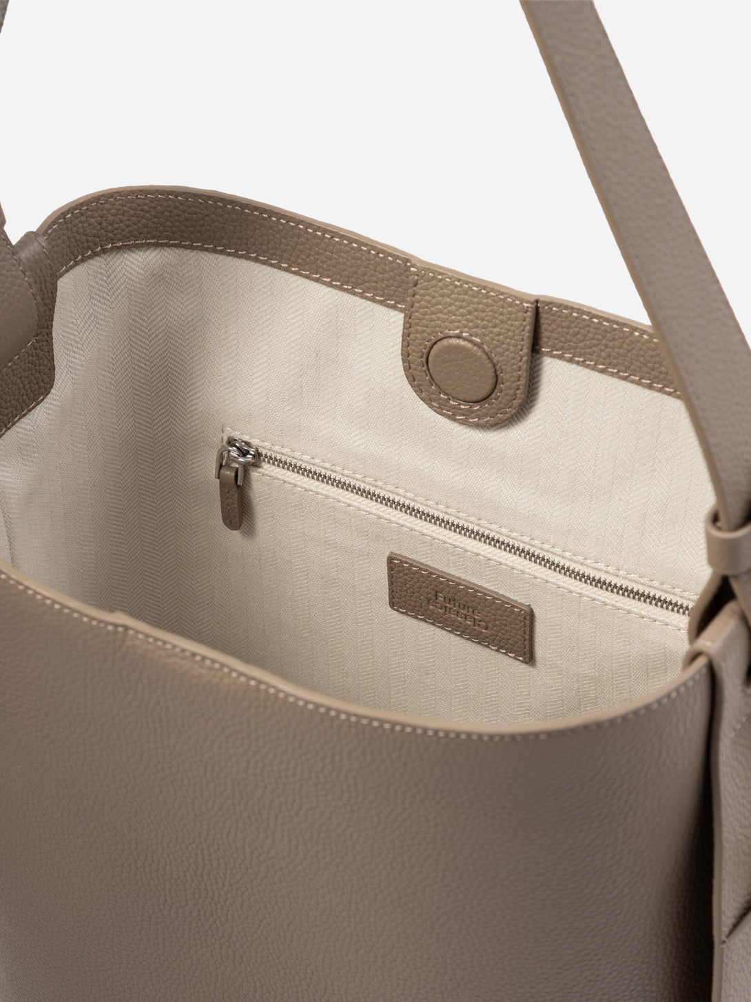 Lt Cedar Oversized Petal Hobo Womens Handbag Leather Brown Bag