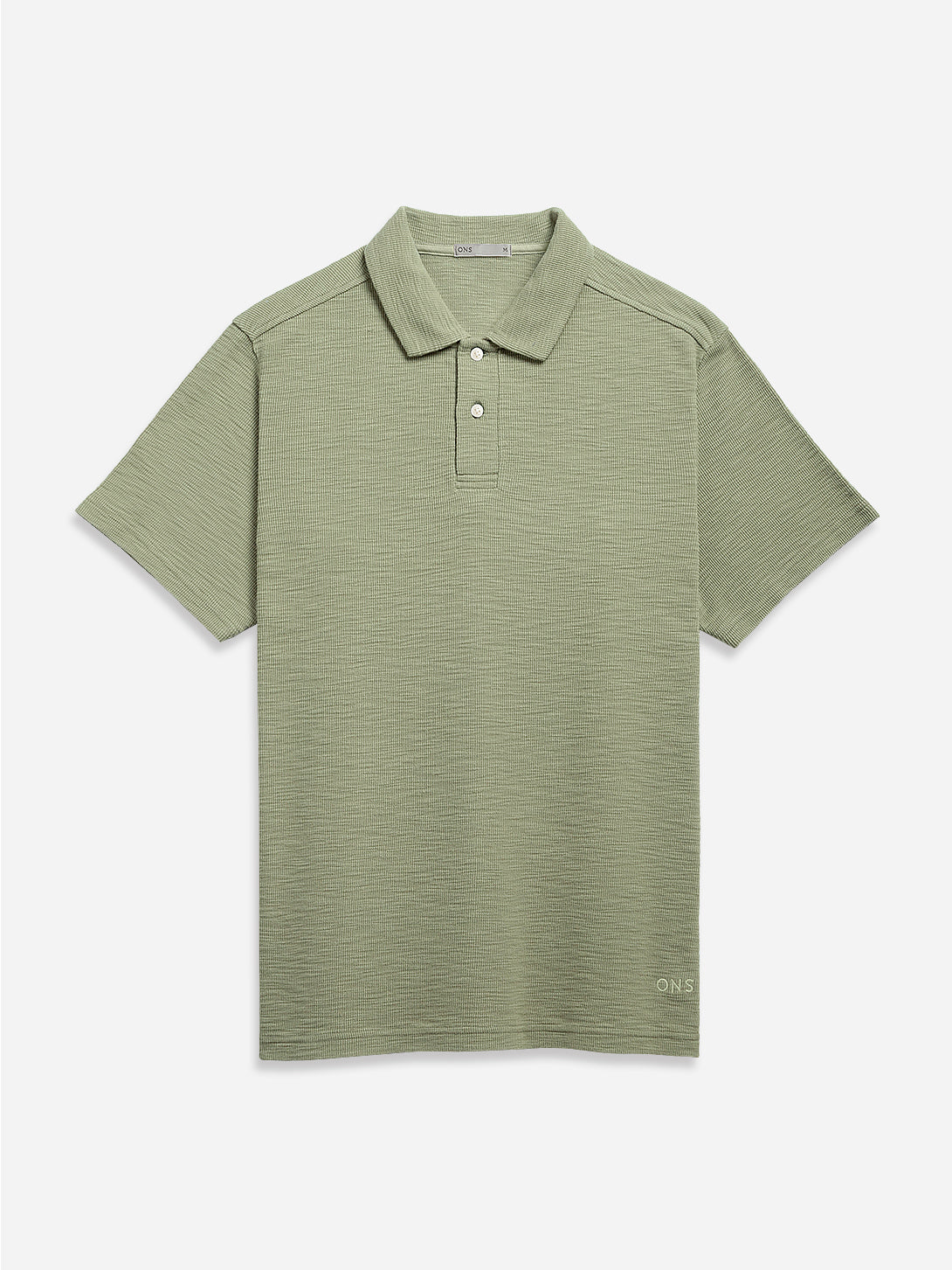 Tea Bennett Slub Waffle Polo Mens Summer Polo Shirt Slub Waffle Fabric Collared Shirt Lightweight Polo Shirt