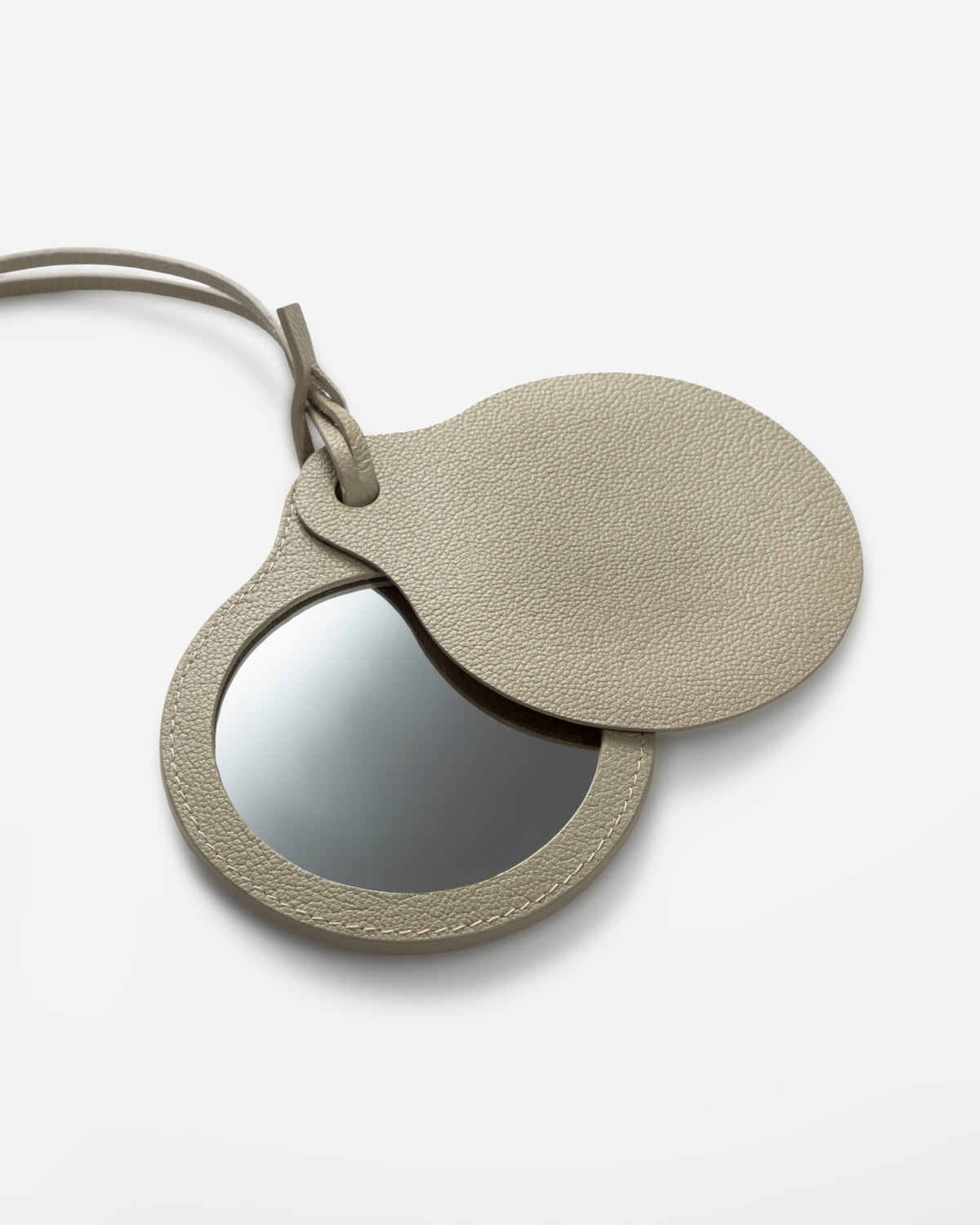 Desert Sage Goat Mirror Charm Womens Small Mirror Keychain Piece