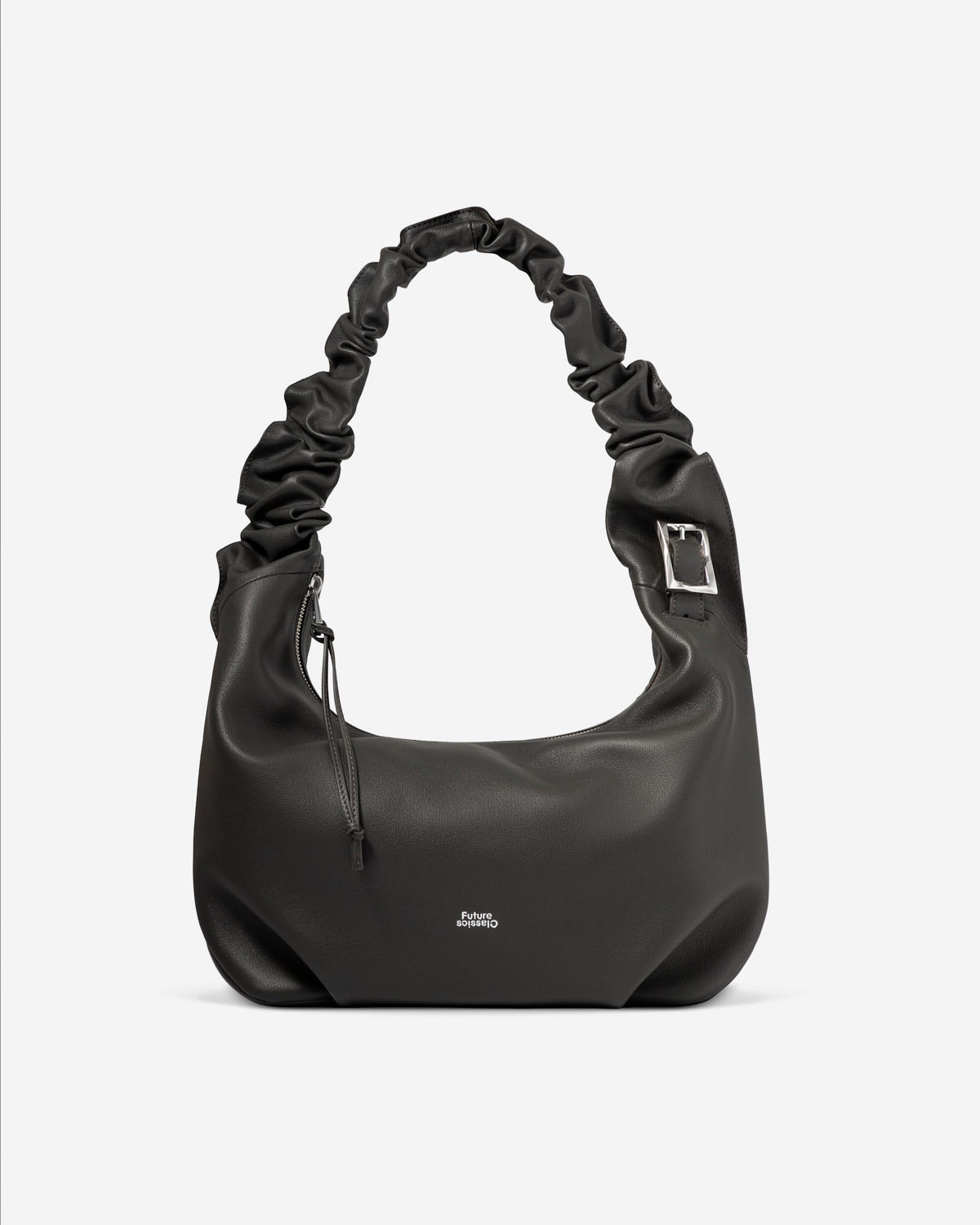 Moonless Night Medium Spread Goat Crossbody Womens Crossbody Leather Bag