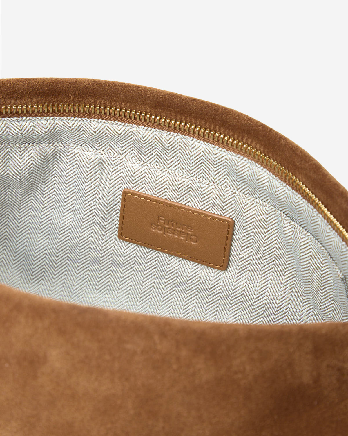 Caramel Small Boat Suede Shoulder Womens Small Suede Should Bag Suede Leather Brown