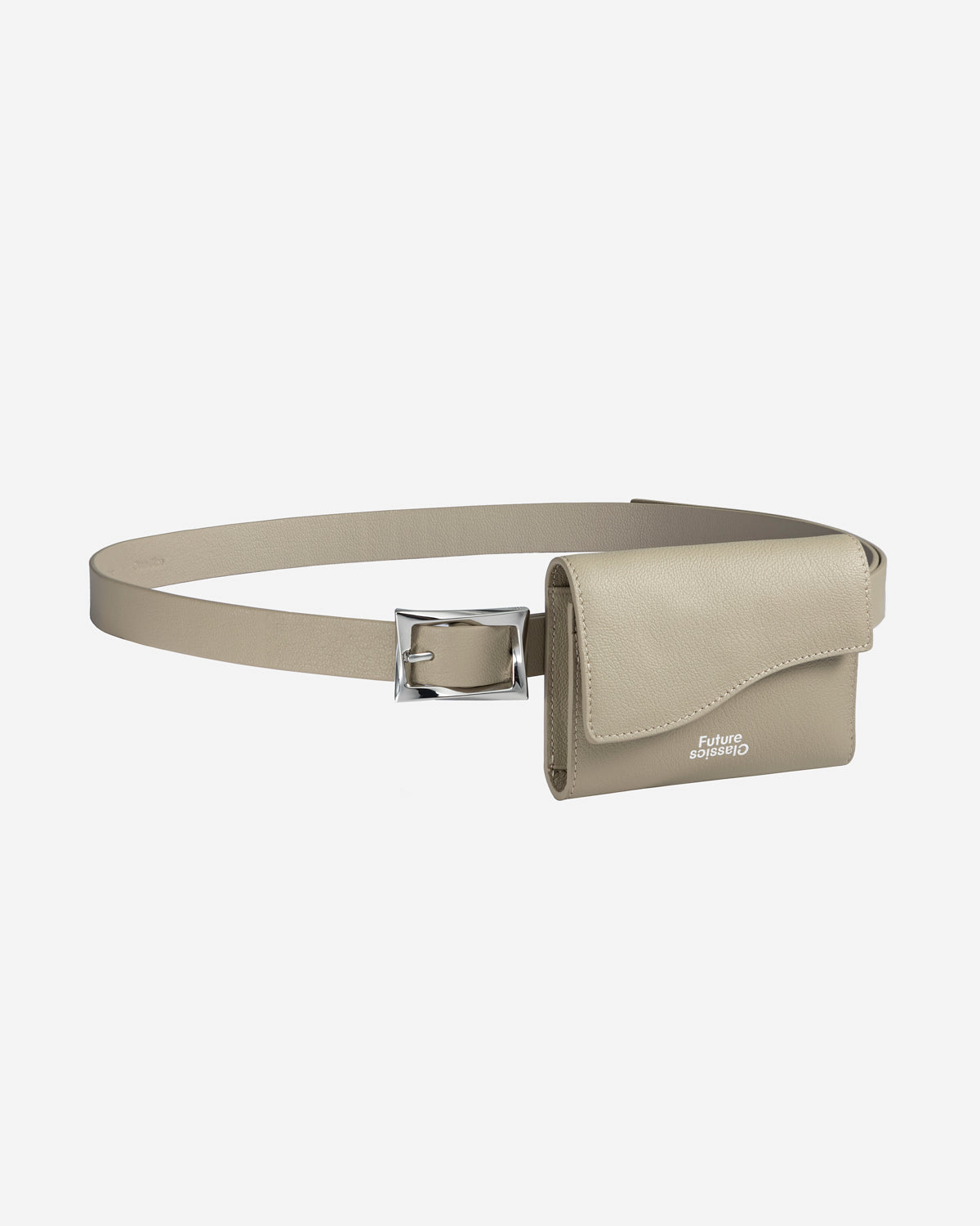 Desert Sage Pocket Goat Belt Womens Belt Bag Leather Combo Belt Fanny Pack
