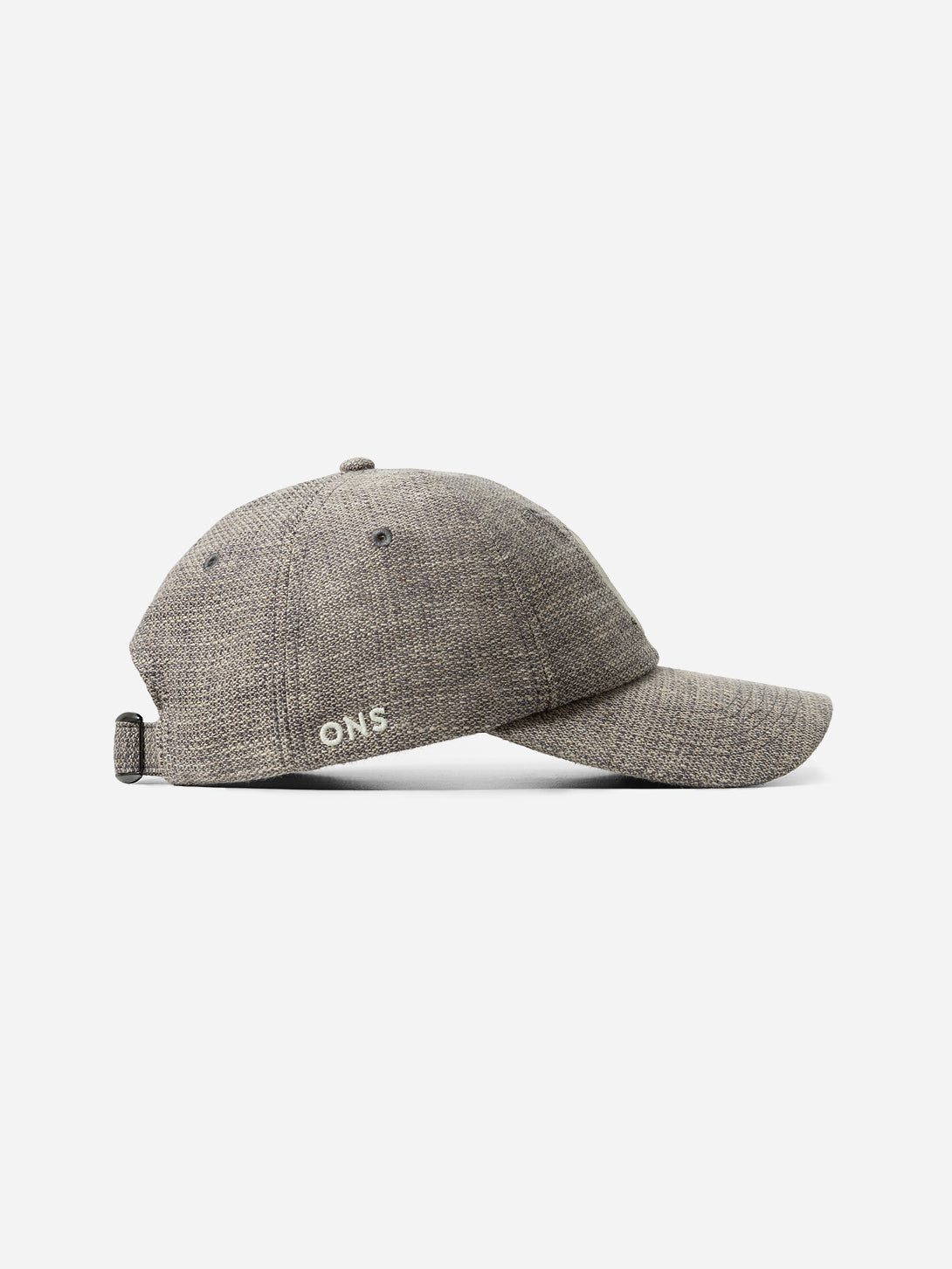 Khaki Panel Jacquard Cap Mens Adjustable ONS Hat Summer Baseball Cap ONS Logo
