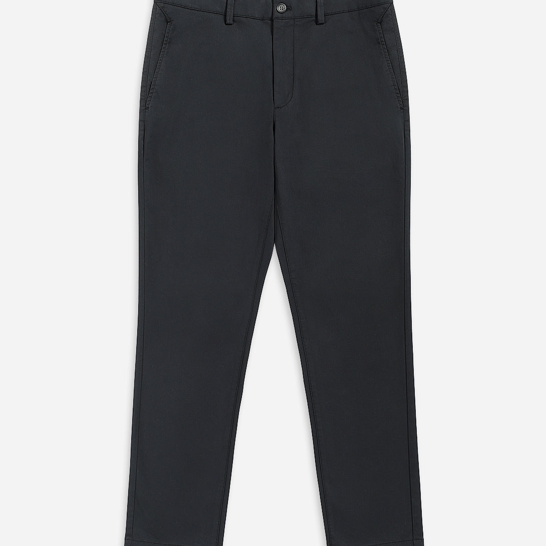 Modern Black Rider Stretch Chino Mens Tapered Fit Casual Khaki Chino Pant