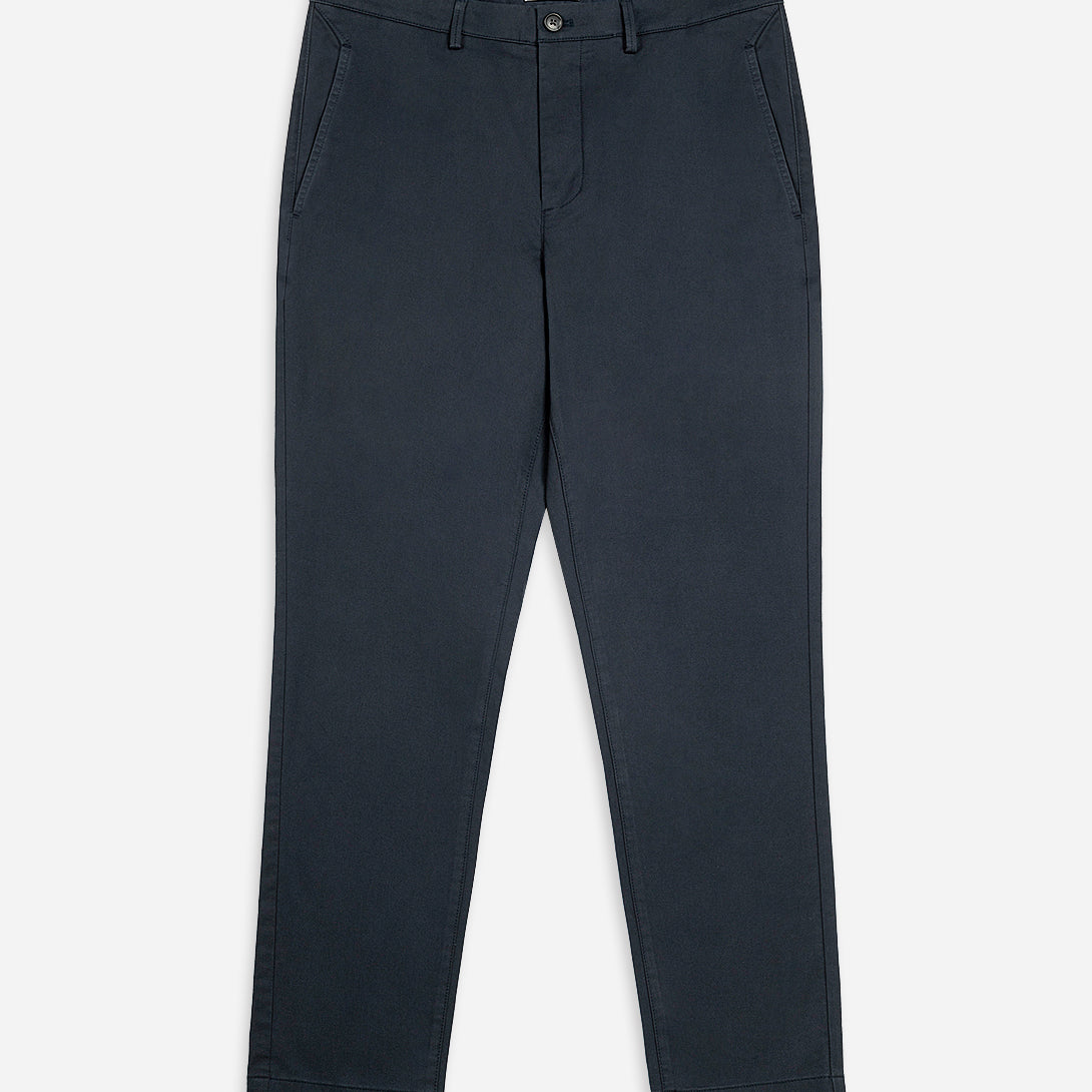 Shadow Navy Rider Stretch Chino Mens Tapered Fit Casual Khaki Chino Pant