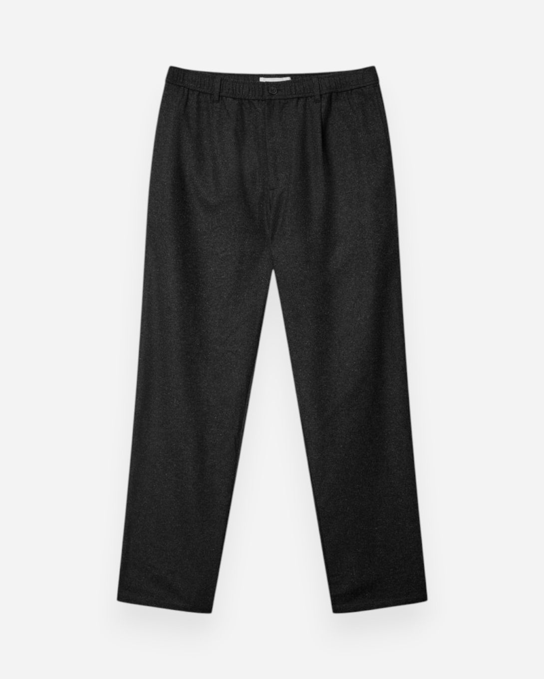 Dark Grey Mel Sabertil Trousers Mens Pleated Pants Samsoe Samsoe