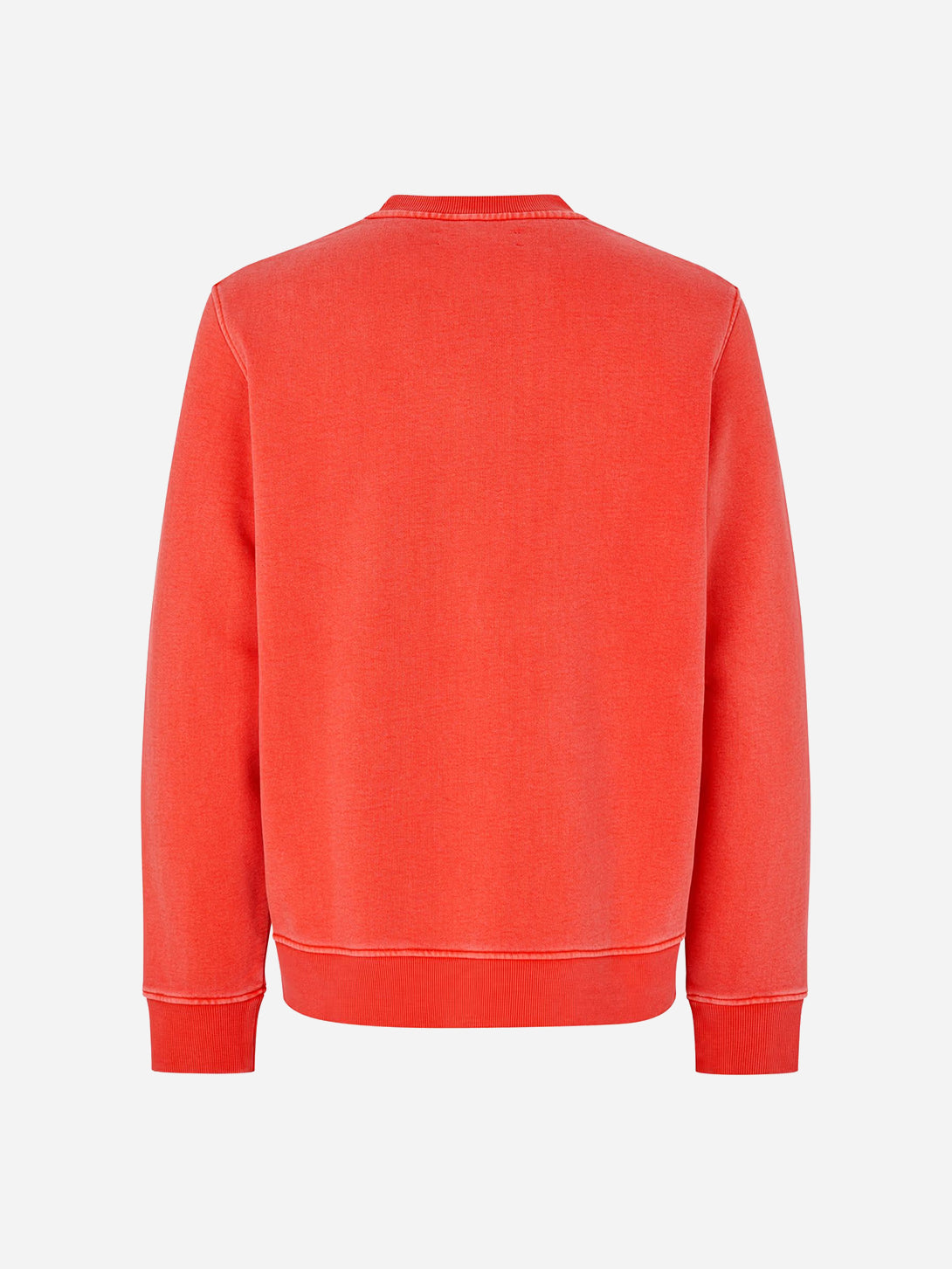 Aurora Red Sajoel Sweatshirt Mens Pullover Crewneck Sweatshirt Samsoe Samsoe