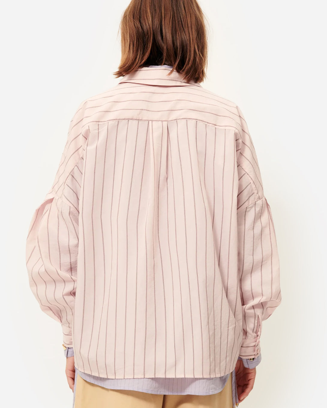 Rosee Dazik Womens Button Up Collared Woven Shirt Stripes Sessun