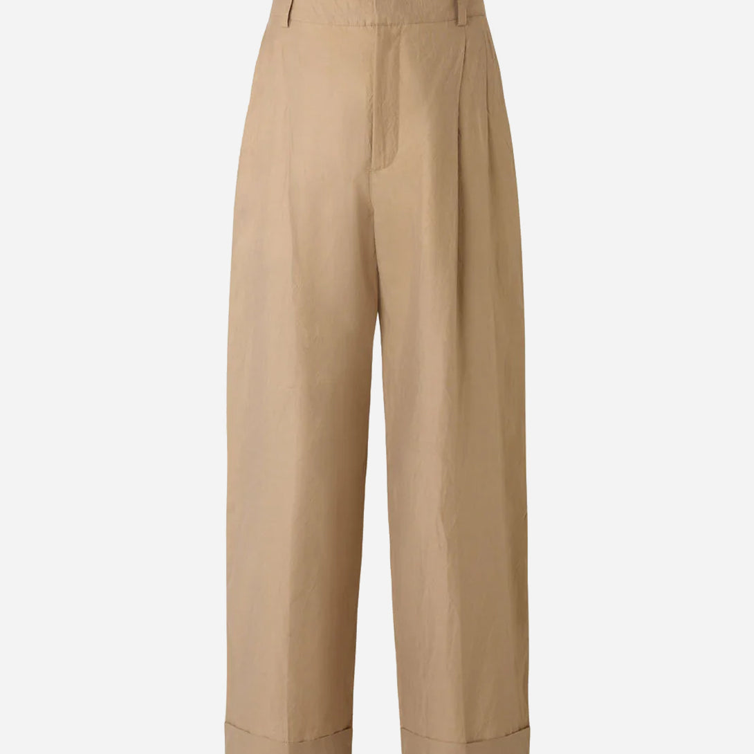 Sable Watson Womens Beige Trouser Pants Lightweight Soeur Clothing
